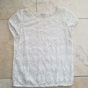 Lace Gap tee shirt